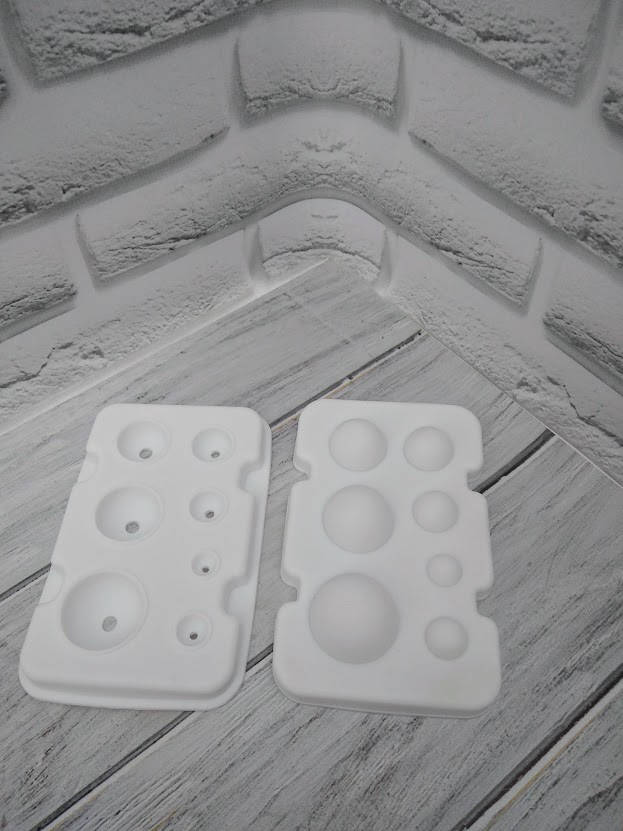 

Силиконовая форма для кейк попсов, шаров, Белый