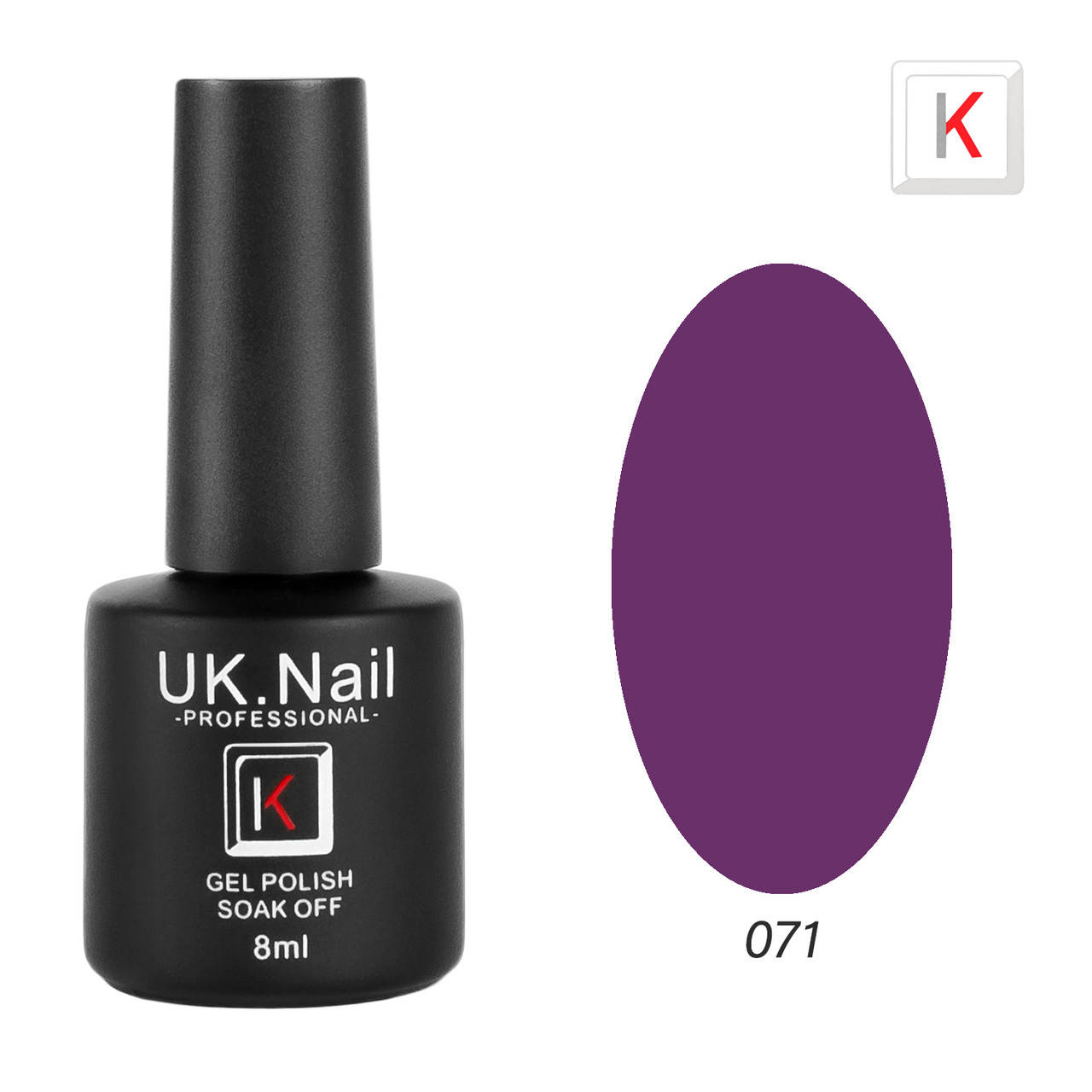 

Гель-лаки UK.Nail 8 мл, №71