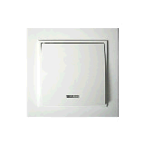 

Выключатель одинарный внутренний с подсветкой белый RIGHT HAUSEN KIRA HN-016021