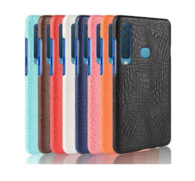 

Чехол накладка Croco Style для Samsung A9 2018 (6 цветов), Разные цвета