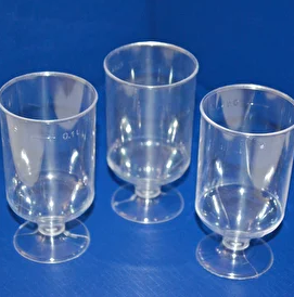 

Рюмка одноразовая стекловидная 100 мл 16 шт, Прозрачный