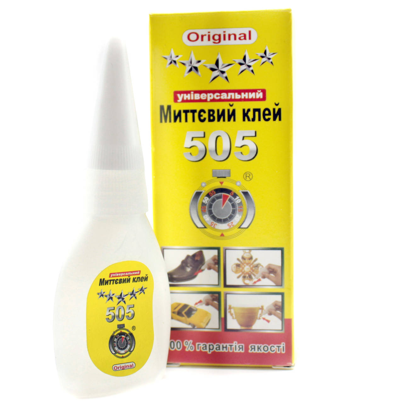 

Клей 505 Турция 20г супер клей секундный универсальный