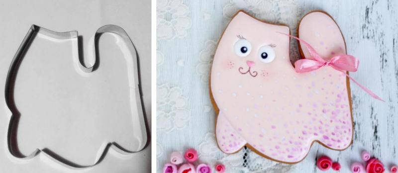 

Вирубка для пряника Кіт