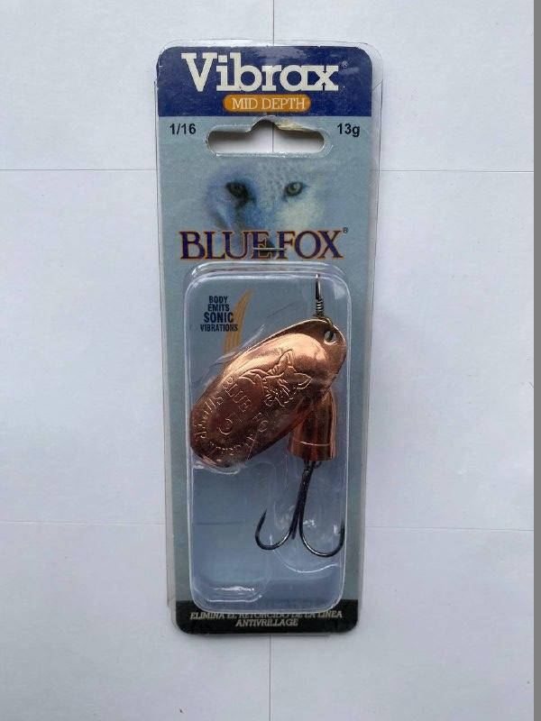 

Блесна вертушка Blue Fox Vibrax Fluorescent #5 18g 5\8 Цвет-7