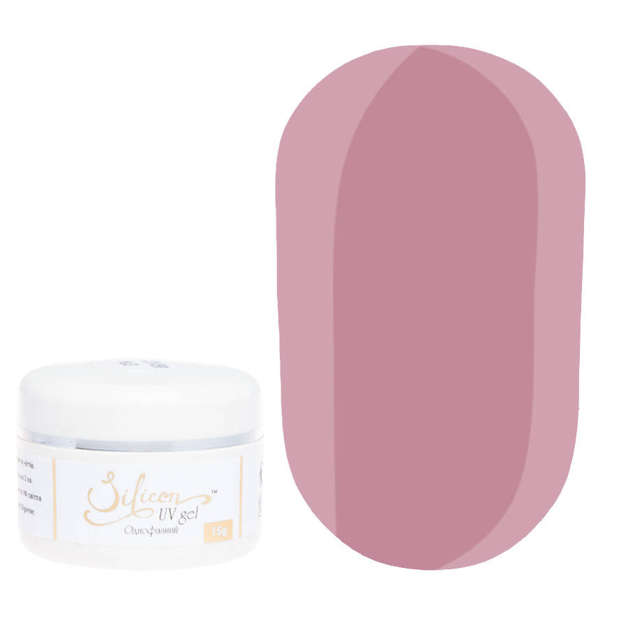

Silicon UV Gel Cover - гель для наращивания, 15 мл