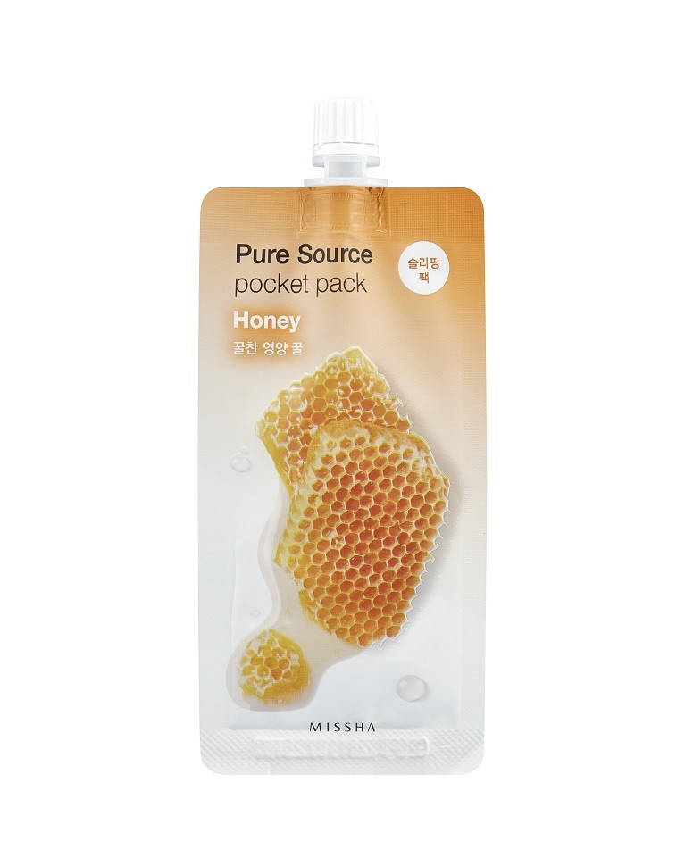 

Ночная маска для лица с экстрактом меда Missha Source Pocket Pack Honey