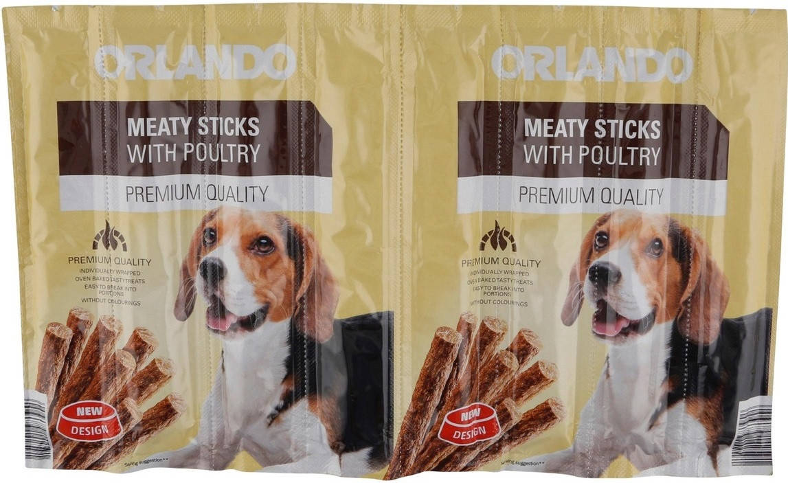 

Лакомство для собак Orlando Meaty Sticks Poultry 11 г