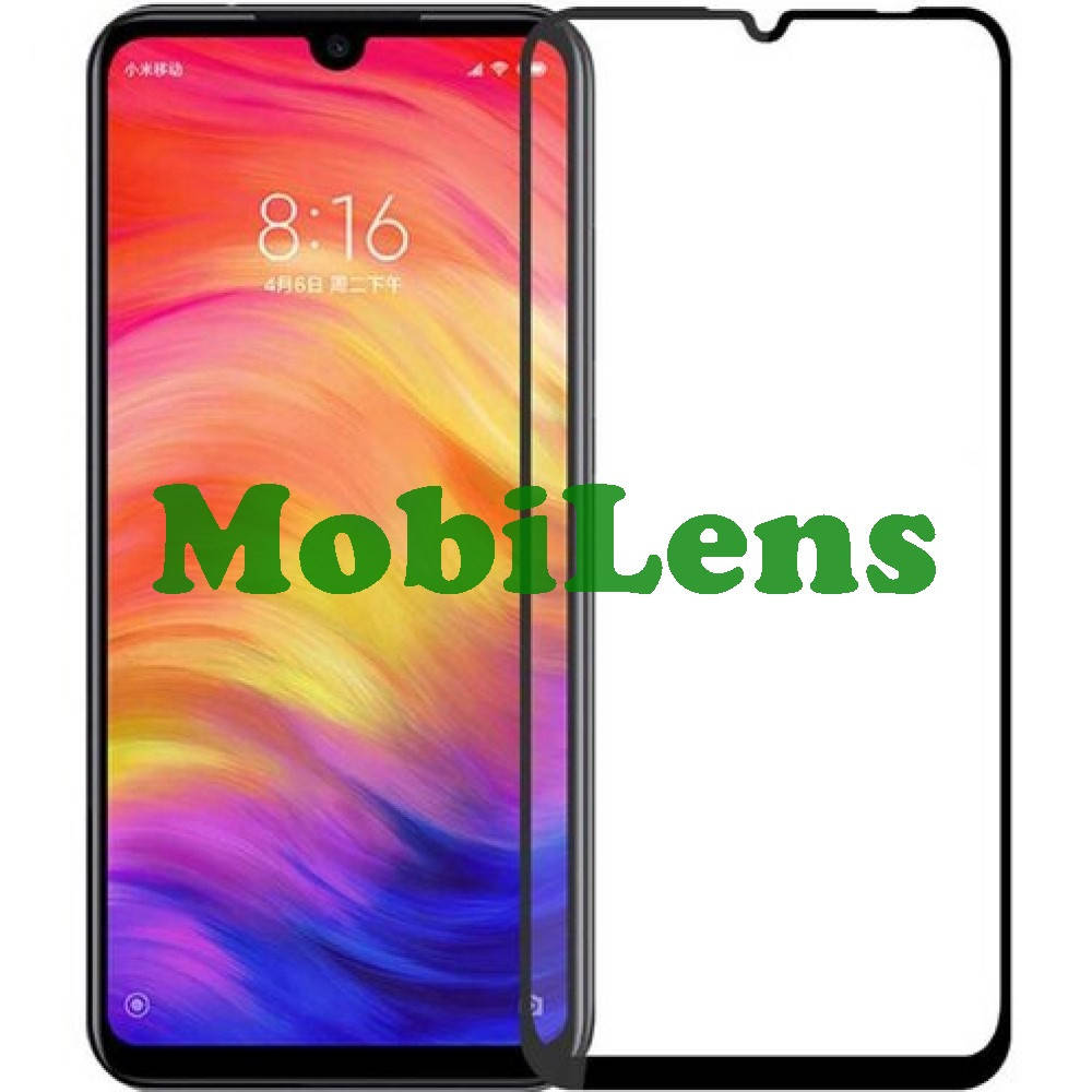 

Xiaomi Redmi 7, M1810F6LG Защитное стекло черное, Черный