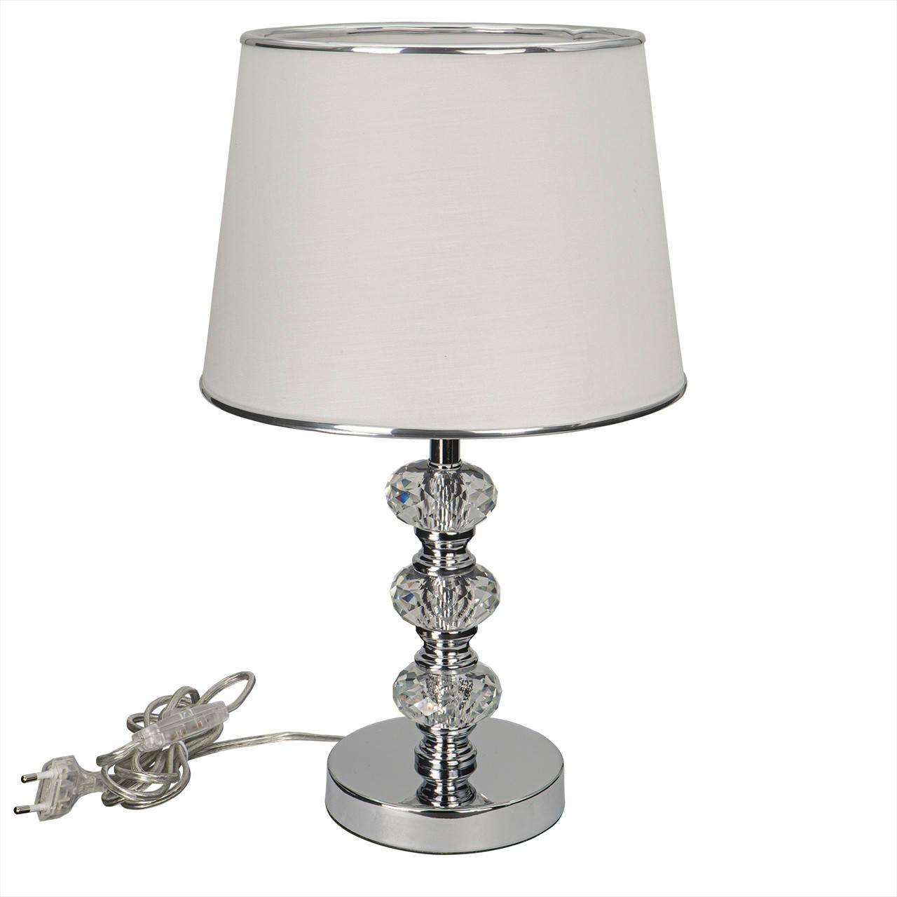 

Настольная лампа Altalusse INL-5052T-01 Chrome & White, Белый