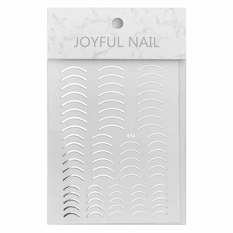 

3D гибкие ленты лунки, серебро