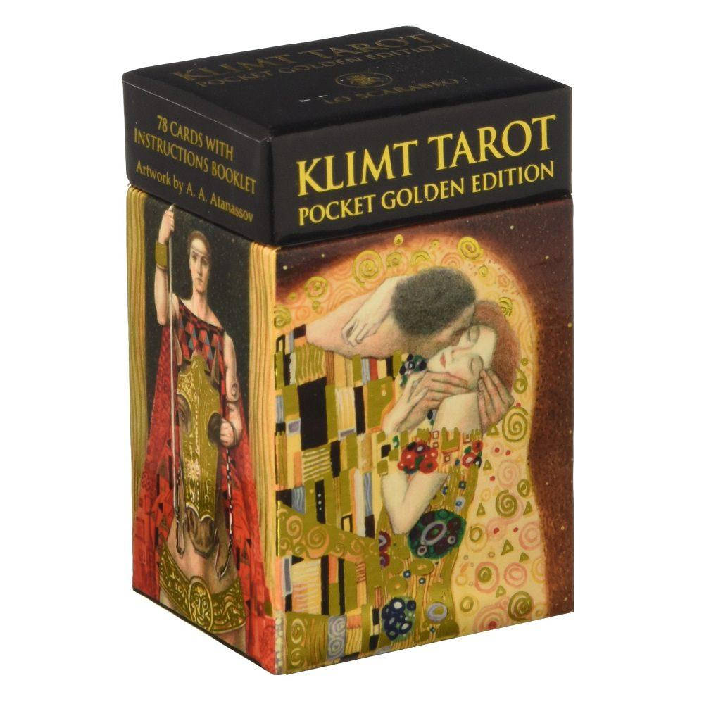 

Klimt Tarot Golden Pocket Edition (Климт Таро Золотое Карманное Издание)