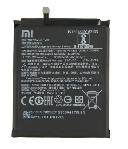 

Аккумуляторная батарея BM3E для мобильного телефона Xiaomi Mi 8