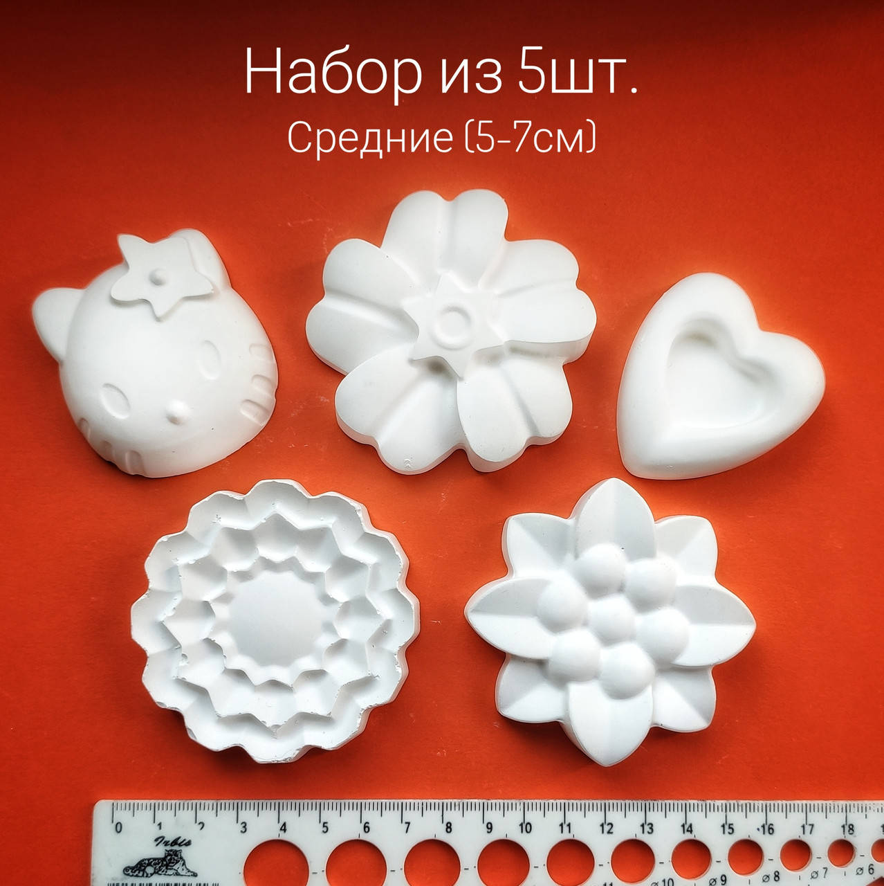 

Гипсовые фигурки для девочек набор 5шт (5-7см). Гипсовые фигурки раскраски для детей