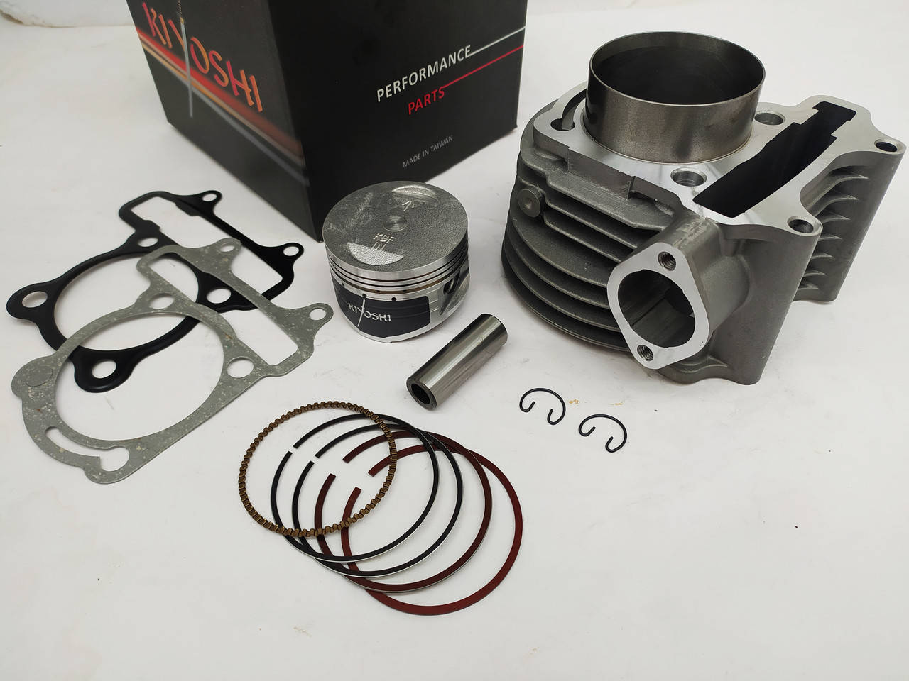 

Запчасти Поршневая Скутер 150 57.4mm тефлон "KIYOSHI" ТАЙВАНЬ. Поршневая