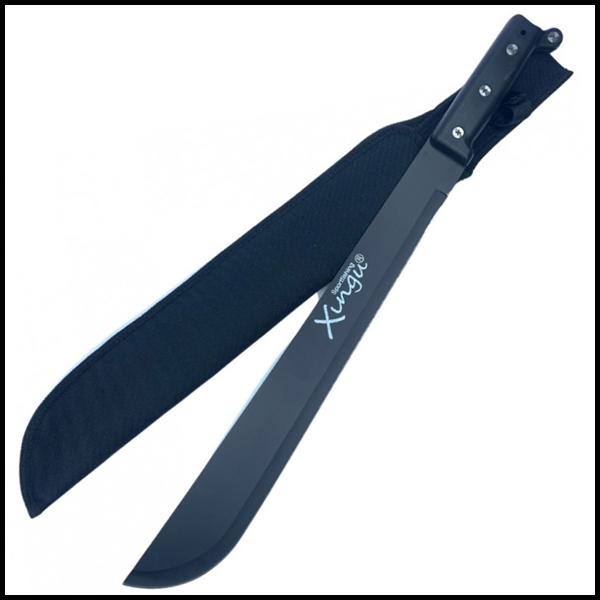 

Мачете тактическое армейское 55 см туристическое Columbia SF-2-635, Черный