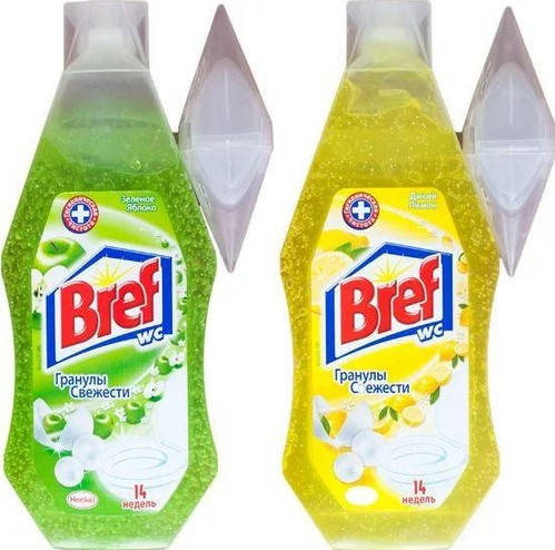 

Засіб для унітазу Bref гель з кошиком 360 мл