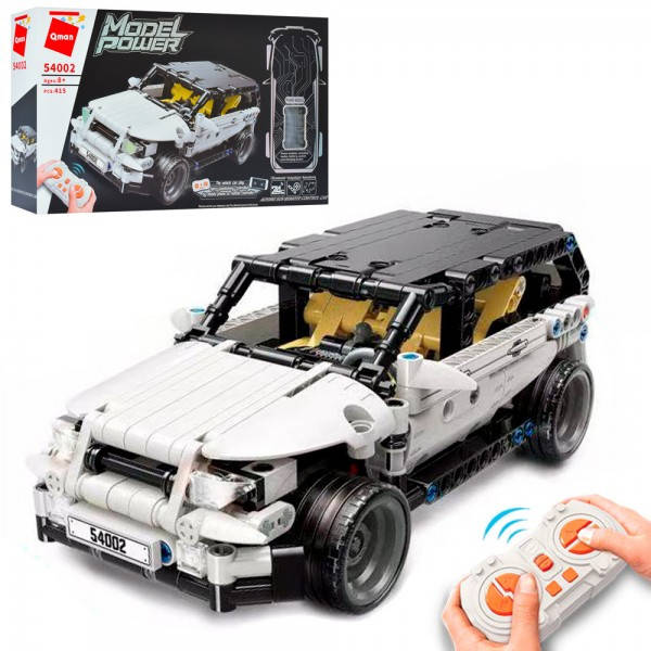 

Конструктор Qman Машина QM-54002 415 деталей, Разные цвета