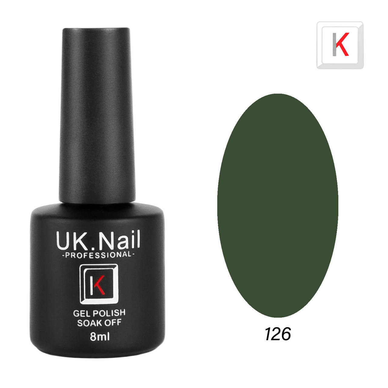 

Гель-лаки UK.Nail 8 мл, №126