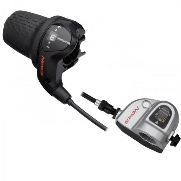 

Шифтер SL-3S42 NEXUS REVO SHIFTER 3-швидк. стандарт. грипса, рубашка, трос +BELL. ОЕМ