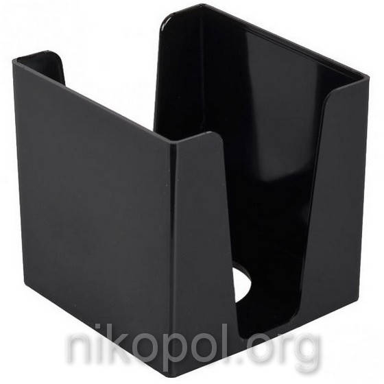 

Бокс для бумаги 9х9х9см., "КиП" черный