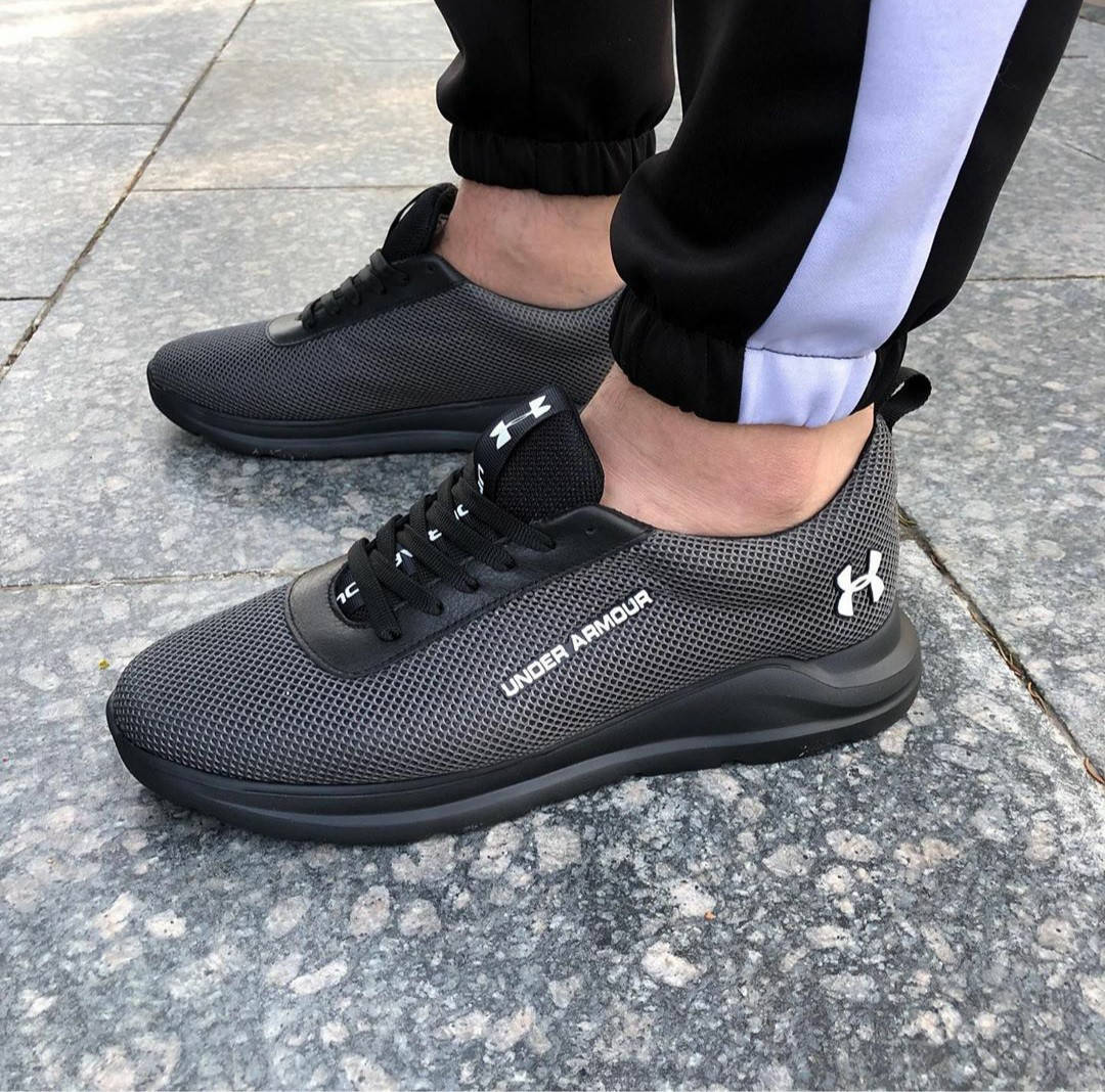 

Кроссовки мужские Андер Армор легкие комфортные и удобные, Серый