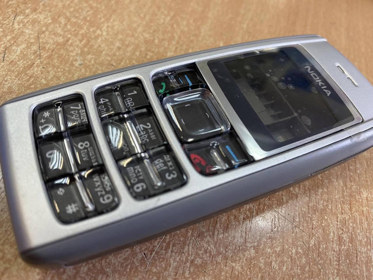 

Корпус Nokia 1600 полный- средняя часть с клавиатурой/без клавиатуры, Черный