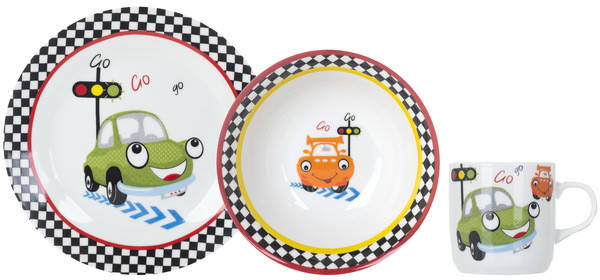 

Набор посуды детск. Limited Edition FUNNY CAR 3 пр. короб (C298)