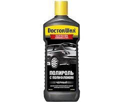 

Черный полироль Doctor Wax с полифлоном и воском карнауба (300мл)
