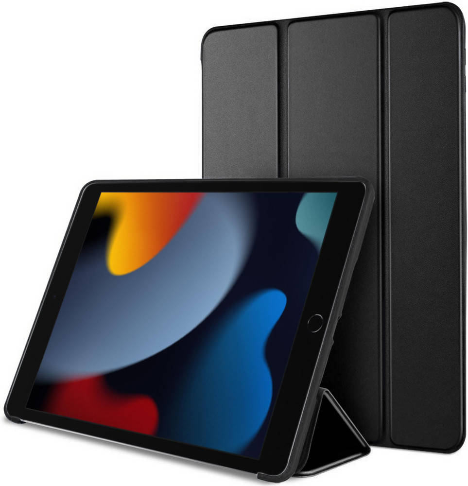 

Чехол iPad 10.2 2021 (Накладка с ТермоЭффектом) Black (Айпад 9 2021), Черный