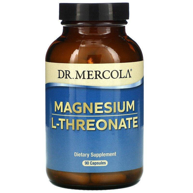 

Магний L-треонат, Magnesium L-Threonate, Dr. Mercola, 90 капсул (MCL-01778)