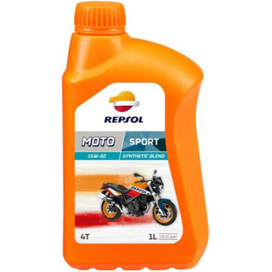 

Моторное масло Repsol MOTO SPORT 4T 15W-50 CP-1 1л ( RP180M51 )