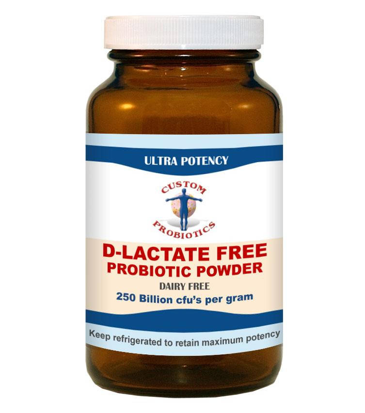 

Custom Probiotics D-Lactate Free / Пробиотическая смесь без Д - Лактат 50гр