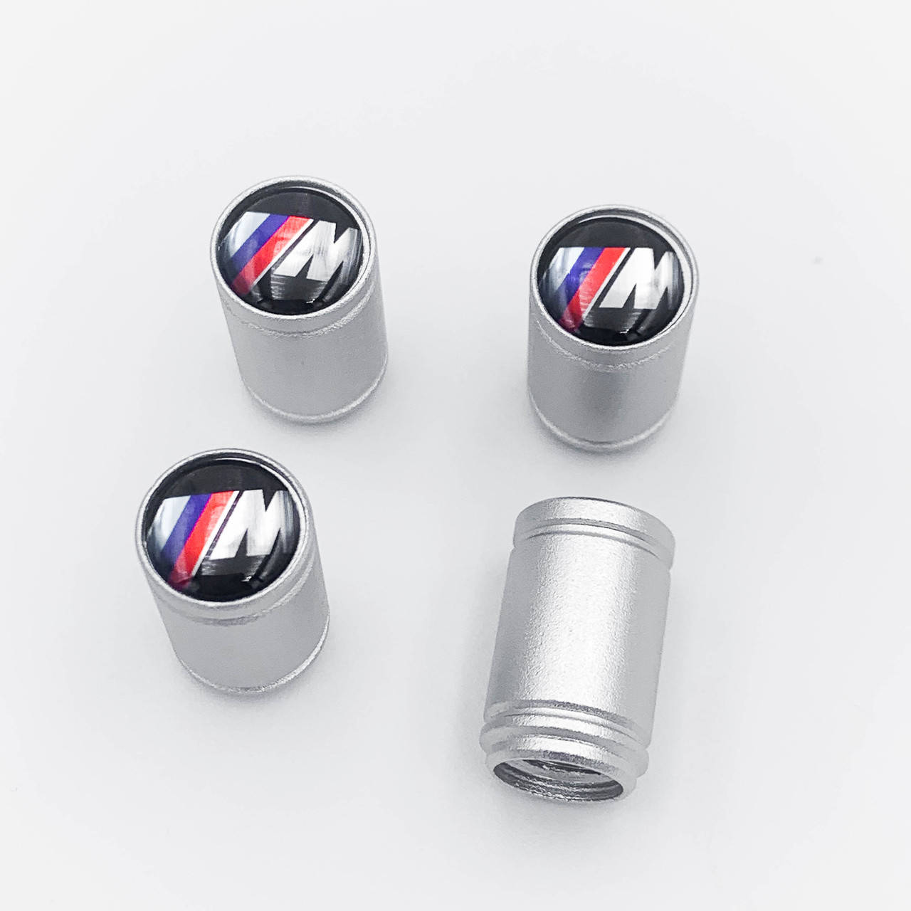 

Защитные колпачки на ниппеля Motosport M-power BMW (БМВ) 4 шт Серебристые