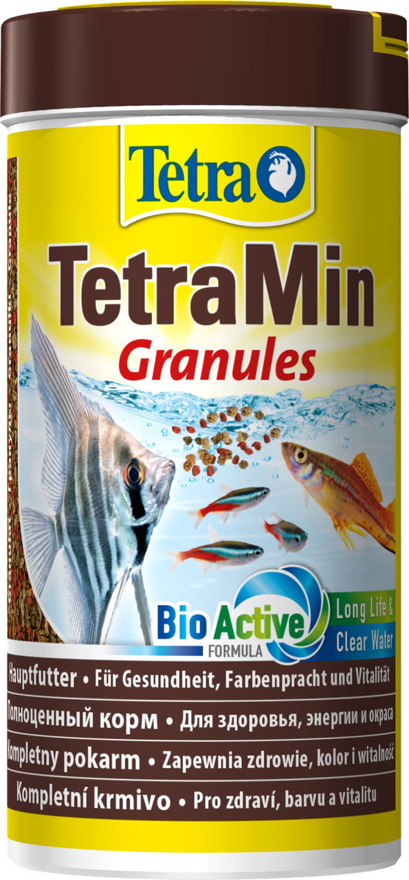 

Корм для аквариумных рыб TetraMin Granules в гранулах 250 мл