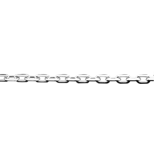 

Цепочка серебряная с плетением Анкер