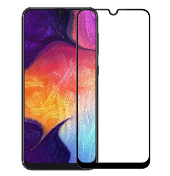 

Защитное стекло 5D для Samsung Galaxy A50, Черный