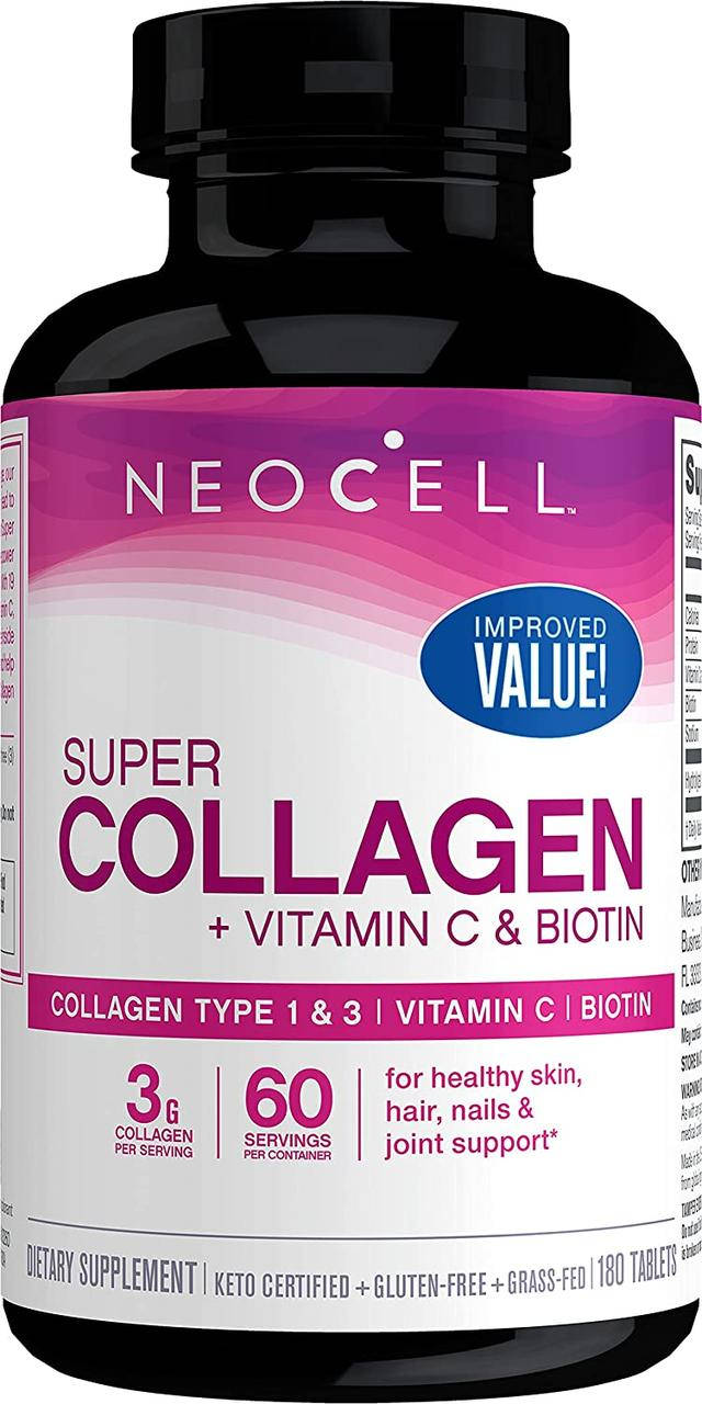 

NeoCell Super Collagen + Vitamin C & Biotin 180 таблеток