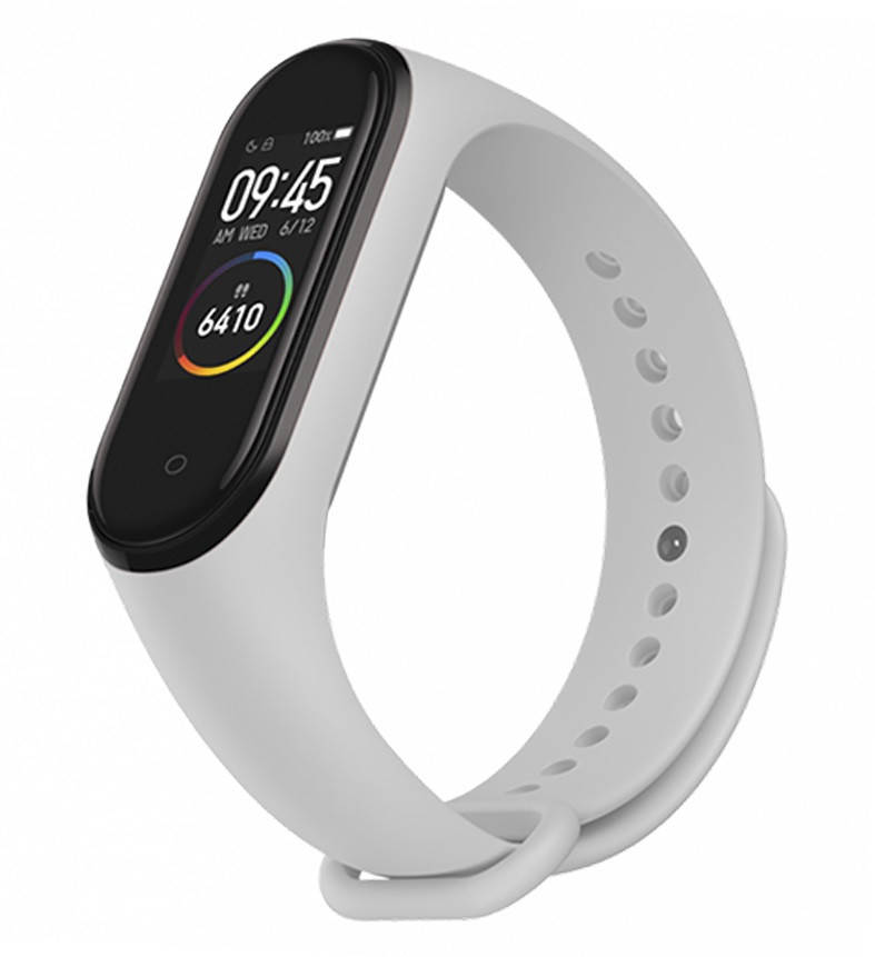 

Ремешок mi band 4 ремешок к браслету Mi Band 3 силиконовый белый
