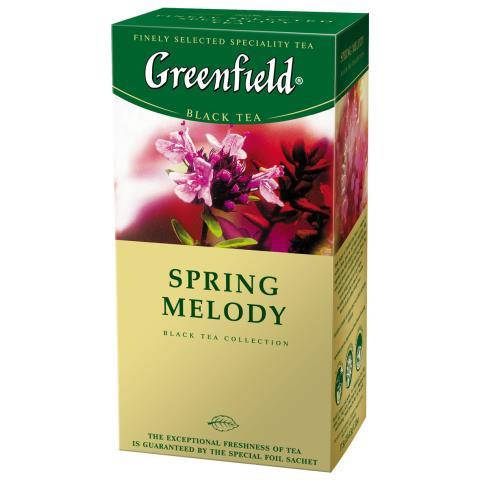 

Чай чорний quot;Greenfield quot; SPRING MELODY 1,5гх25шт пакет