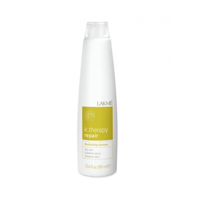 

ШАМПУНЬ ДЛЯ СУХИХ И ПОВРЕЖДЕННЫХ ВОЛОС LAKME K.THERAPY REPAIR REVITALIZING DRY HAIR SHAMPOO 300ml.