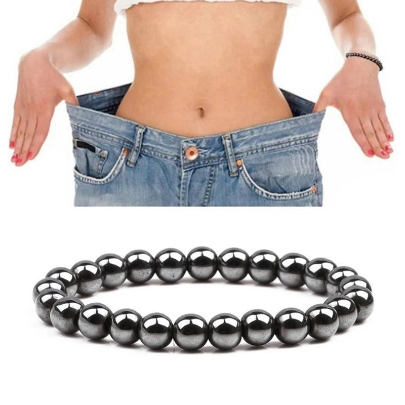 

Браслет магнитный энергетический (лечебный) браслет от сглаза и порчи Black 8мм