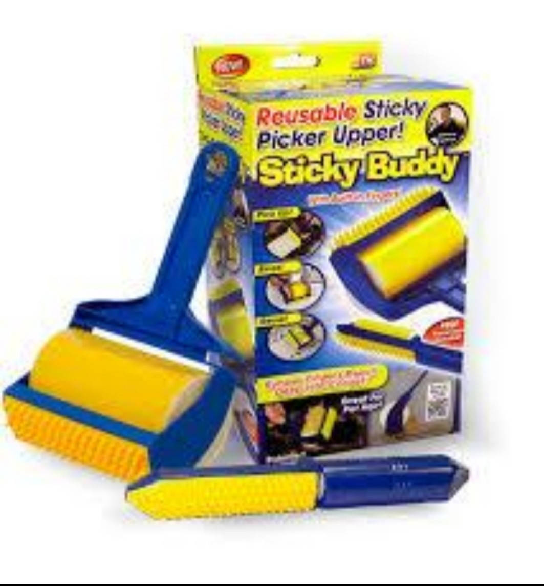 

Валик липкий для уборки Sticky Buddy