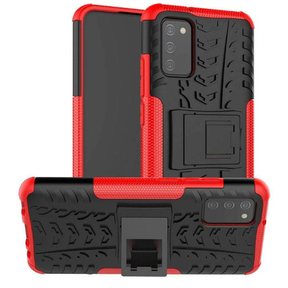 

Бронированный чехол Armored Case для Samsung Galaxy A02s / A03s, Разные цвета