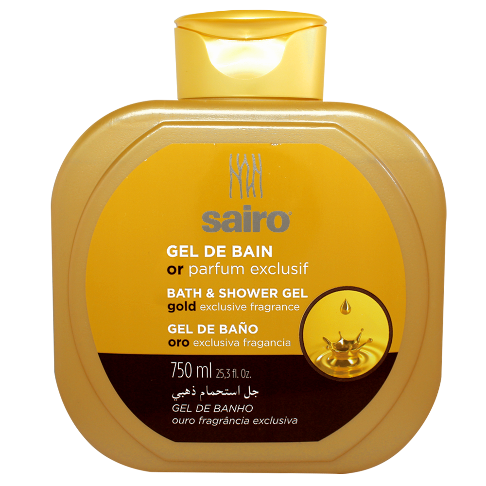 

SAIRO Гель для ванны и душа Исключительный золотой аромат 750мл.