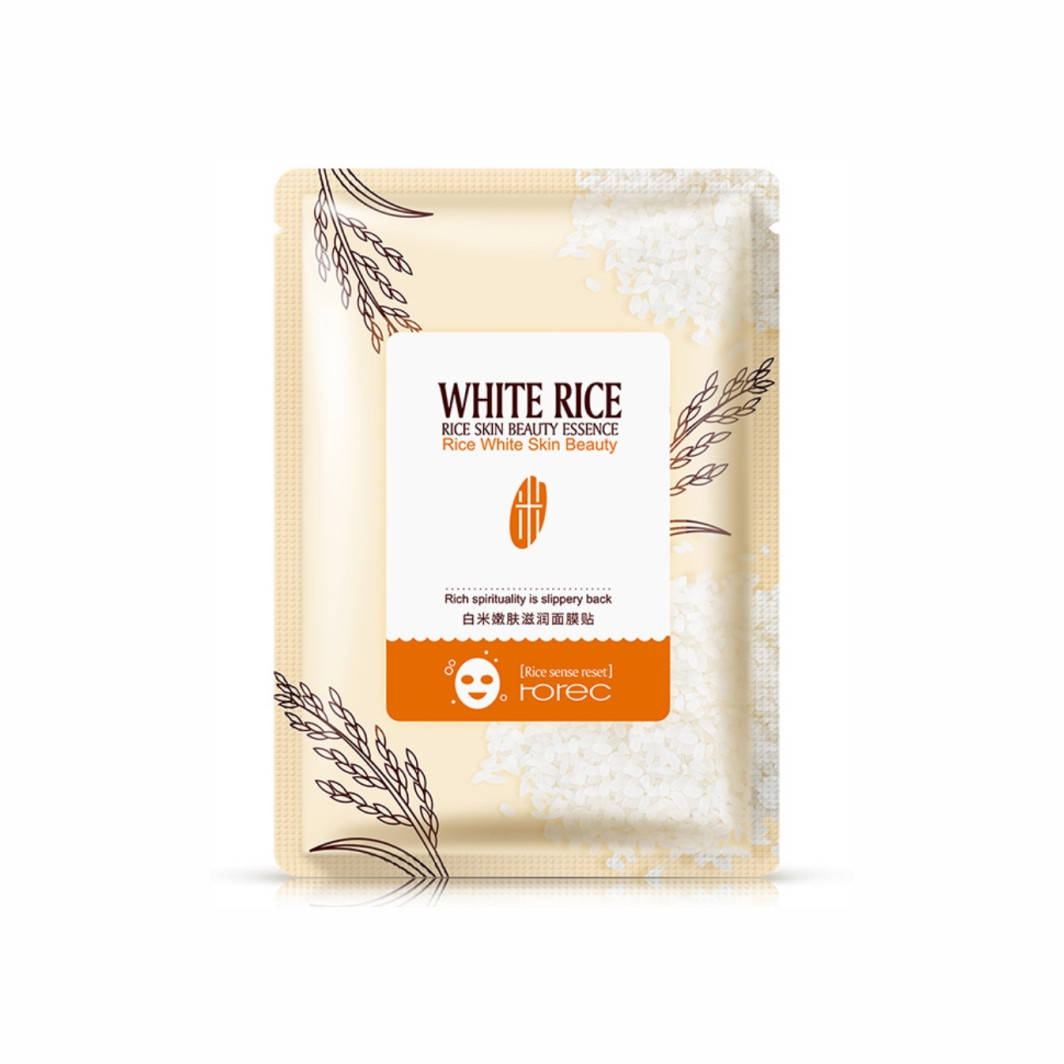 

Тканевая маска с экстрактом ферментированного риса Rorec White Rice Mask