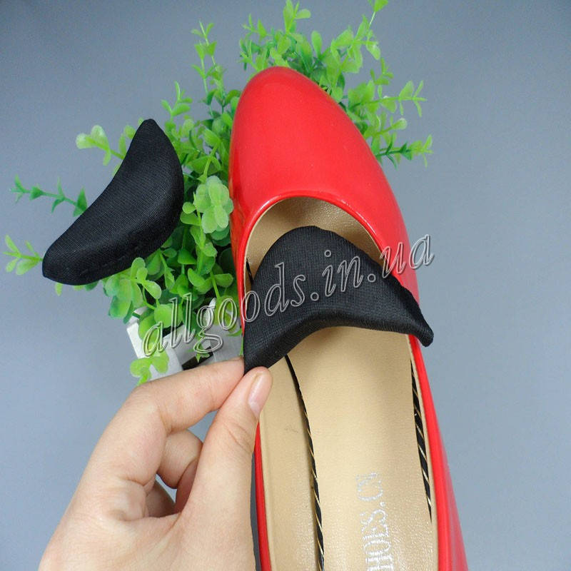 

Вкладыши в туфли для корректировки размера, 1 пара Черные