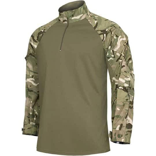 

Тактическая рубашка GB Body Armour Shirt Ubac MTP Camo Demobil, Оливковый