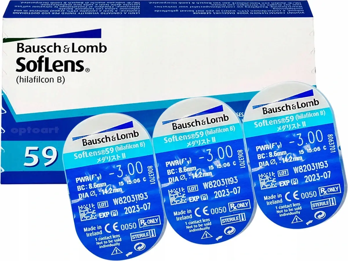 

SOFLENS 59 Контактные линзы Bausch 3 шт.