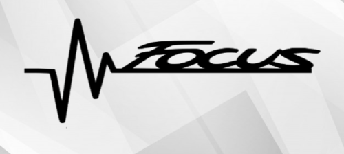 

Наклейки на авто Тюнинг "Focus" 12x25 см х 2 шт, Белый