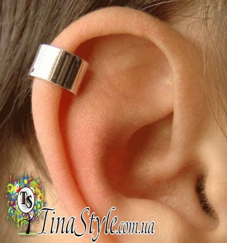 

Кафф на ухо клипс каф 2 цвета НОВИНКА Клип